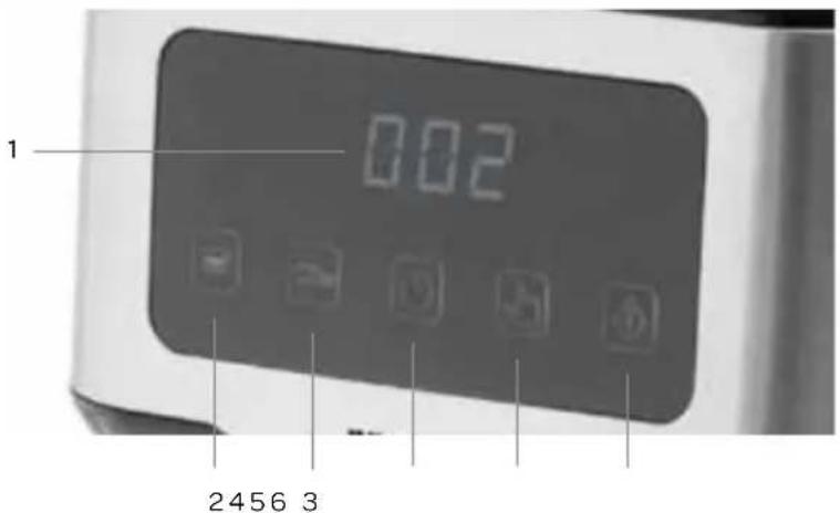 INVENTUM KZ910PD - panneau de commande - 1