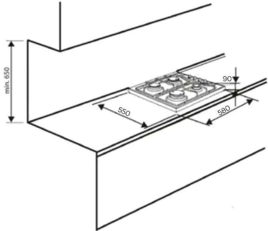 INVENTUM VKG6008WIT - BUITENMATEN - 1