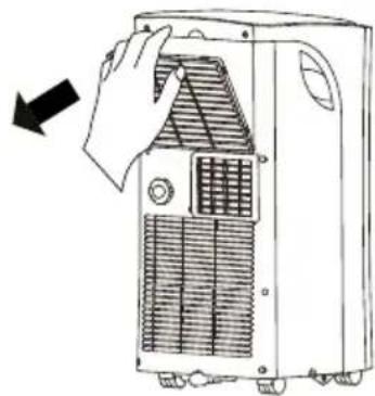 INVENTUM DRS9000AC - Nettoyage des prises d'air - 1