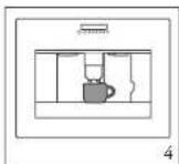 Atag CM4111ACUU - Preparing coffee (using coff cebeans) - 1