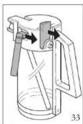 Atag CM4111ACUU - Cleaning the nozzles and the milk container - 2