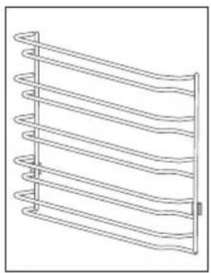 Atag CX16611B - Distinguish the left and right rail bracket - 1