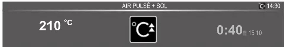 Atag CX4592DN - État d'avancement de la cuisson - 2
