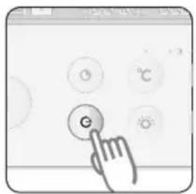 Atag DX6211QUU - Appuyez sur le bouton d'heure de fin de cuisson. - 1