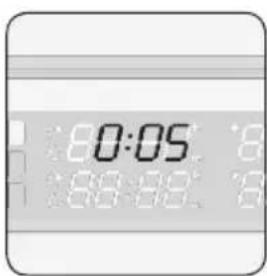 Atag DX6211QUU - Tournez le bouton multifonction pour régler le temps souhaité. - 2