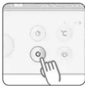 Atag DX6292LUU - Appuyez sur le bouton d'heure de fi n de cuisson. - 1