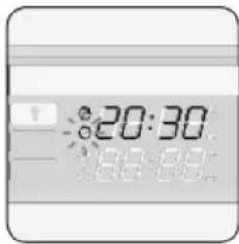 Atag DX6292LUU - Appuyez sur le bouton d'heure de fin de cuisson. - 2