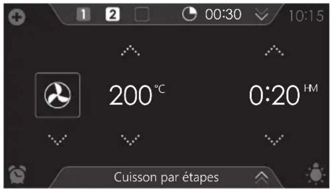 Atag CX4574MN - Cuisson par étapes - 5