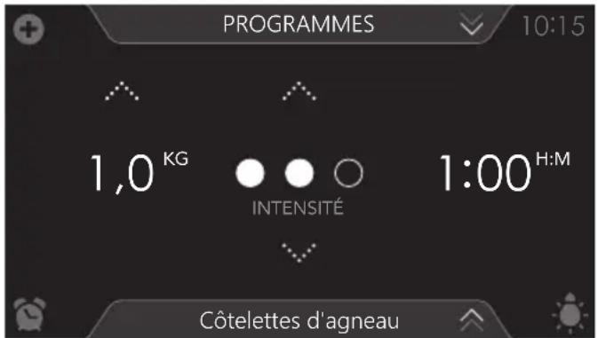 Atag CX4574MN - Sélection d'un programme - 4