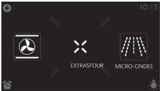 Atag CX4574MN - Utilisation d'une fonction « Extras » - 1