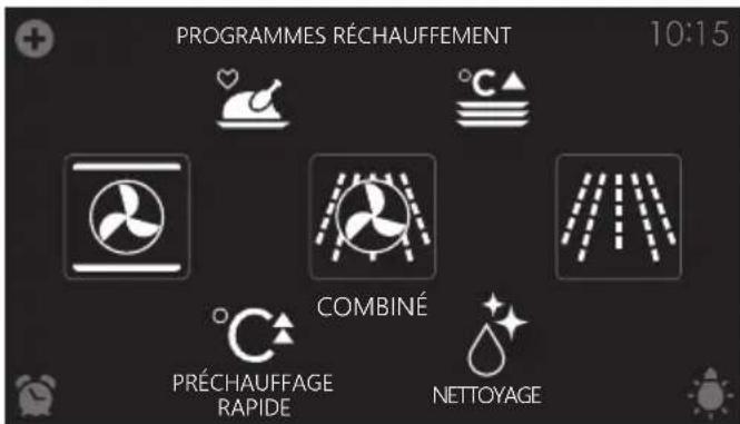 Atag CX4574MN - Utilisation d'une fonction « Extras » - 2