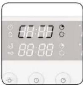 Atag DX6211HUU - Tournez le bouton de commande de la durée / température pour régler le temps de cuisson. - 2