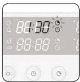 Atag DX6211HUU - Appuyez sur le bouton du temps de cuisson. - 2