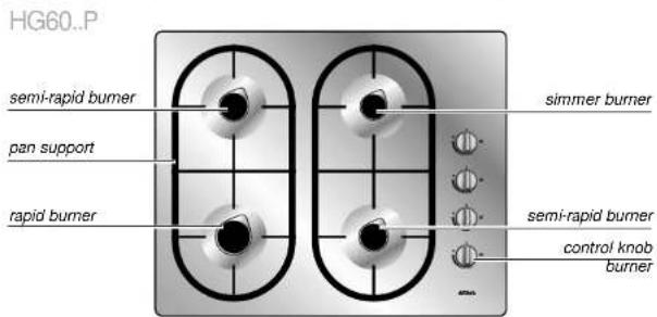 Atag HG4011PF30NL - brûleur puissant - 2