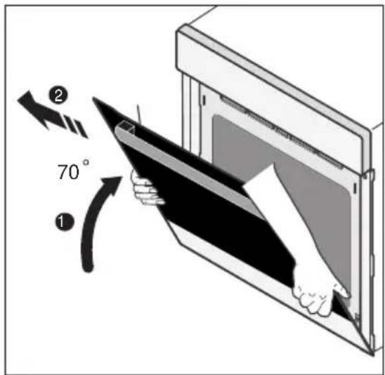 Atag DX6211KUU - Attention: La porte du four est lourde. - 2