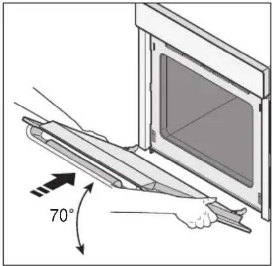 Atag DX6292HUU - Fixation de la porte - 1
