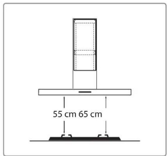 Atag ES1211ZAMUU - Inbouwafmetingen - 1