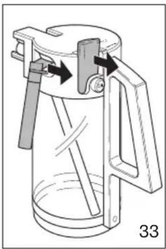 Atag CM4492ACUU - Düsen und Milchbehälter reinigen - 2