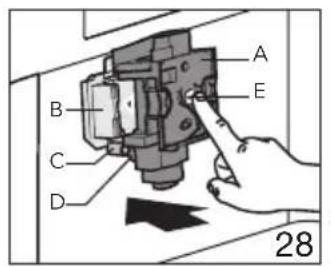 Atag CM4411ACUU - De zetgroep reinigen - 4