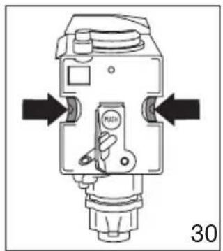 Atag CM4411ACUU - Nettoyer l'unité d'infusion - 6