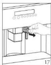 Atag CM4192ACUU - Making cappuccino or hot milk (coff ee and milk froth) - 2