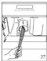 Atag CM4192ACUU - De zetgroep reinigen - 2