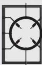 Atag HG4111JA1B - use of the wok auxiliary support (HG76 and HG96) - 3