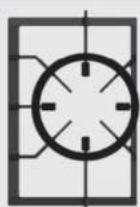 Atag HG4111JA1B - use of the wok auxiliary support (HG76 and HG96) - 2