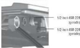 1/2 inch ISO 228 (gerade) 1/2 inch ISO 228 (gerade)
