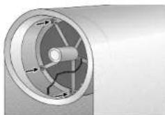 Atag EG411LUU - installation wall hood - 2