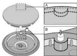 Atag HG311MTF30IL - burner caps/burner rings - 1