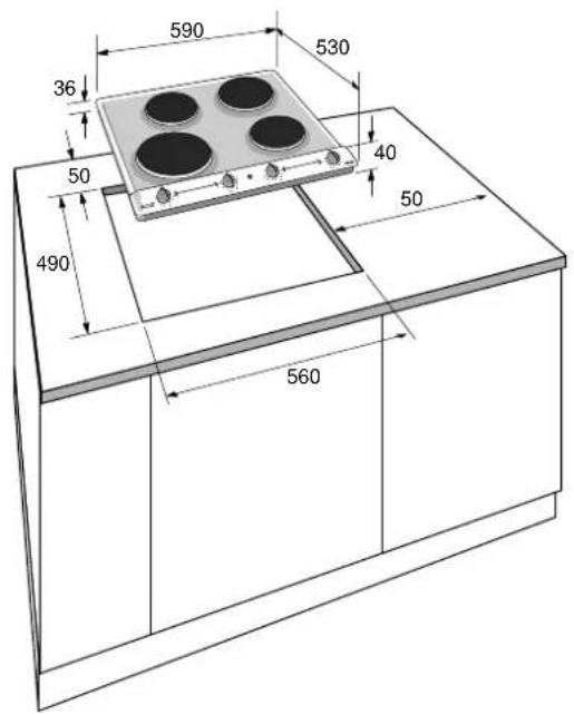 Atag HEK4535U - ENCASTREMENT - 3