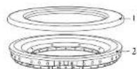 Atag HG6111WA1E - Bruleur Wok - 2