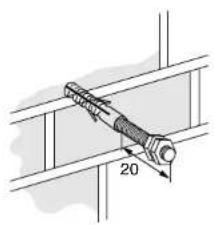 Atag EG311UXUU - marking out and fitting fixing materials - 1
