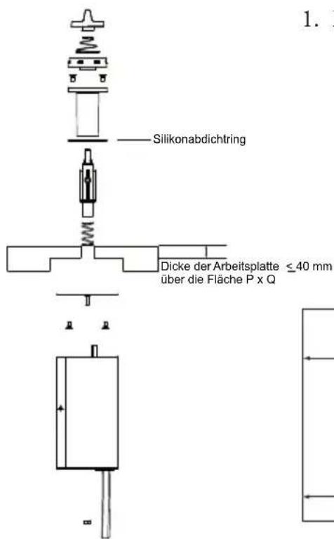 Atag TY6011MUU - Einbaumafe - 1