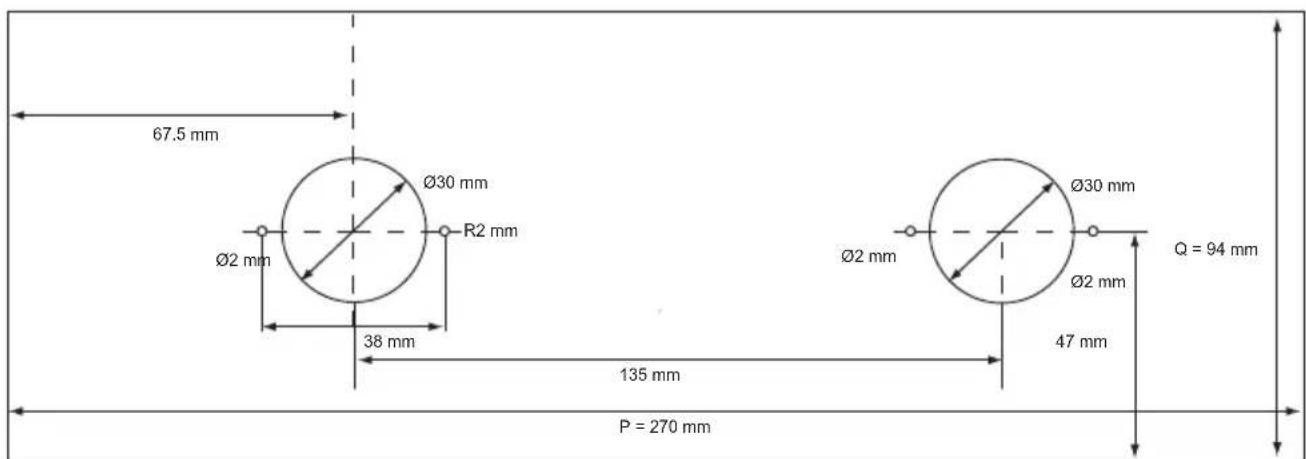 Atag TY6011MUU - Dimensions d'encastrement - 4
