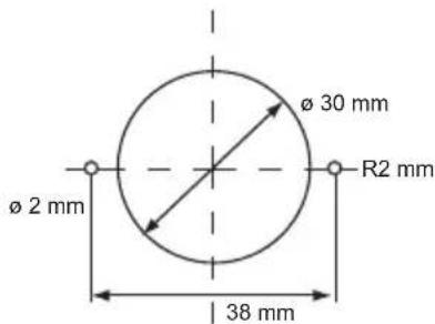 Atag TY6011MUU - Built-in dimensions - 5