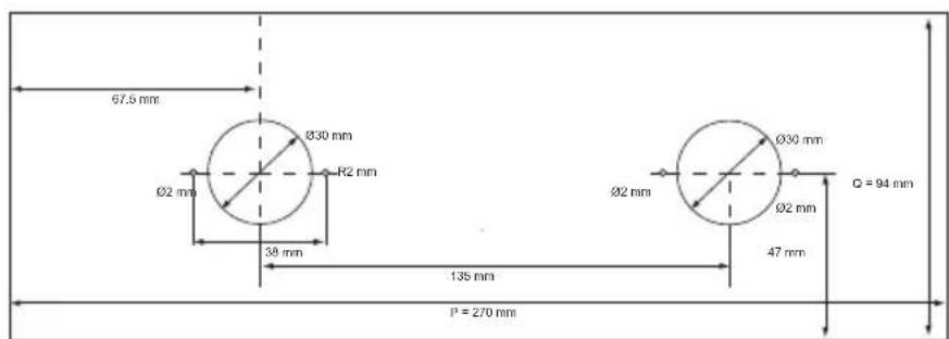 Atag TY6011MUU - Built-in dimensions - 3