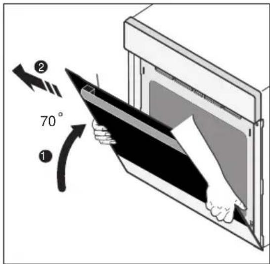 Atag DX6211FUU - Attention: La porte du four est lourde. - 2
