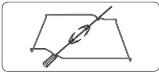Atag DX6211FUU - 4Grille metallique pour le rotissage - 1