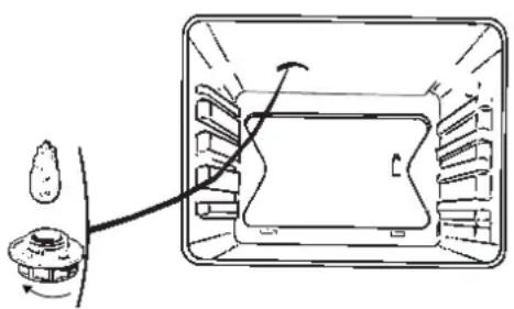 Atag ZX3011CUU - changer l'ampoule - 1