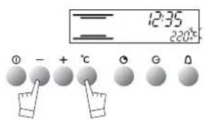 Atag ZX3011CUU - Resetting the time on the clock - 6