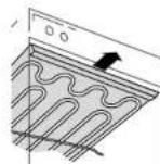 Atag OG2093AL01UU - grill reflector plate - 1