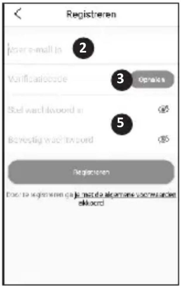 ELRO SF400A11 - Maak een account aan - 2