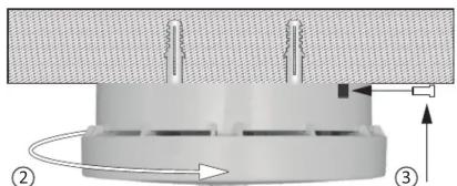 ELRO FS901061 - Ceiling mounting - Deckbefestigung - Plafond montage - Montage au plafond - 2