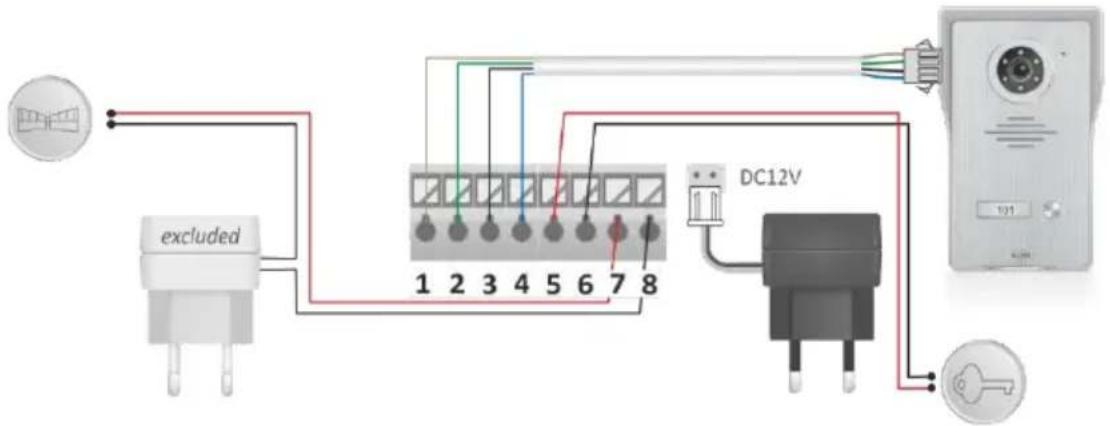 ELRO DV477IP2 - Potentiala vrije contacten 7 & 8 - 1