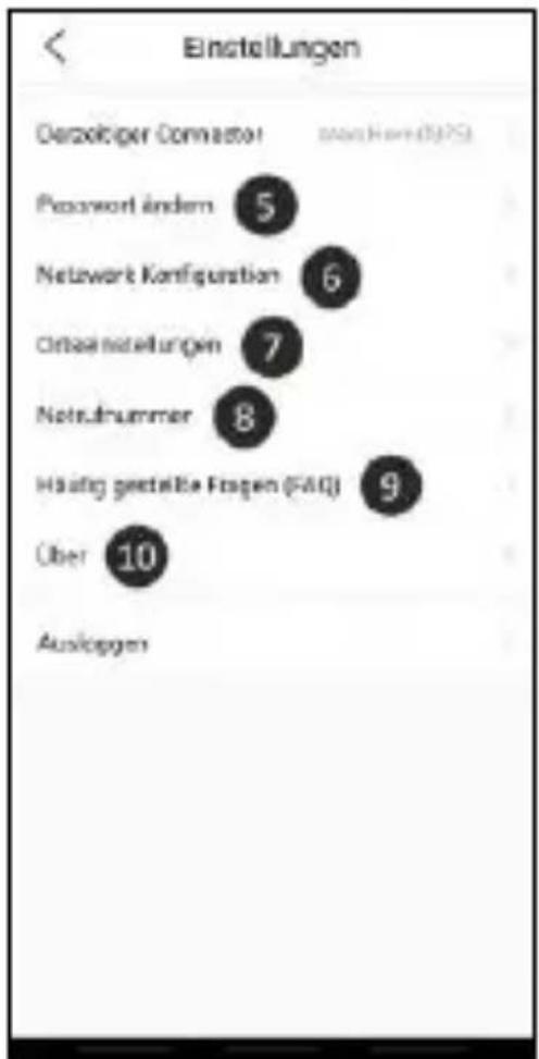 ELRO SF40GA11 - Erläuterung der App - 2