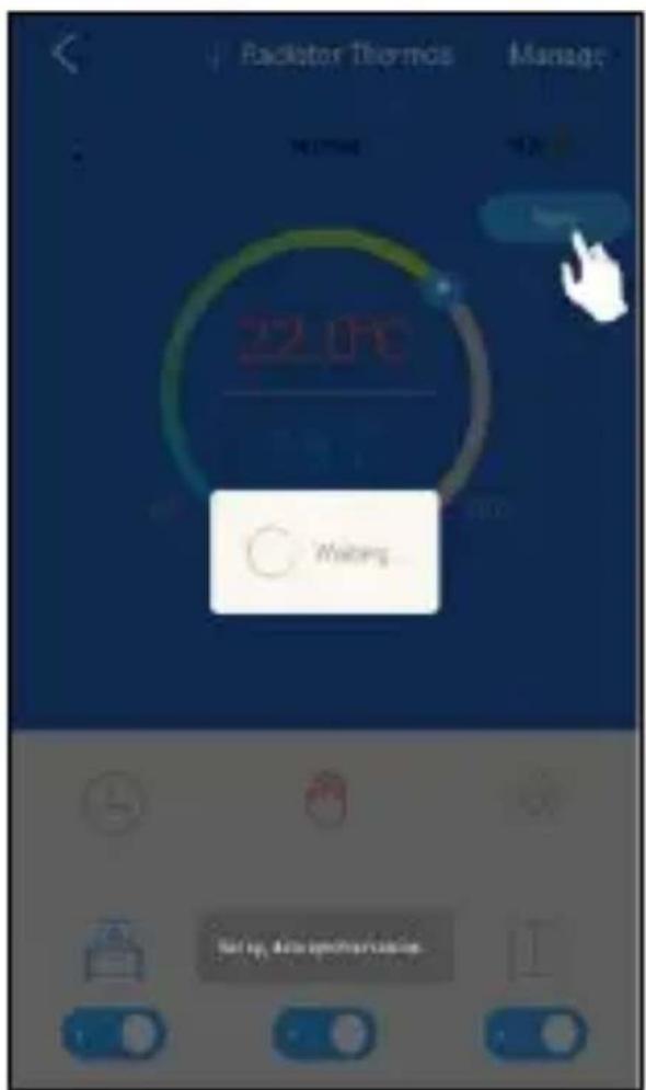 ELRO SF40RV11 - Einstellen der Temperatur in der App - 3