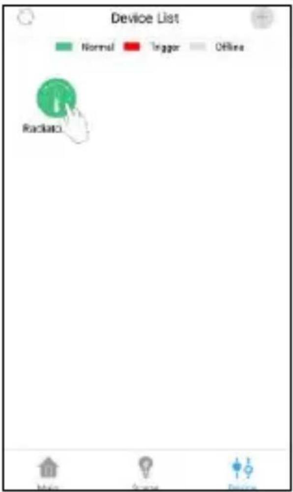 ELRO SF40RV11 - Einstellen der Temperatur in der App - 1