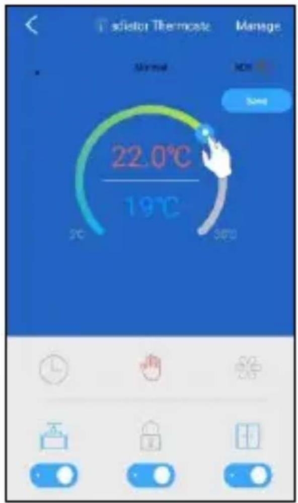 ELRO SF40RV11 - Temperatuur aanpassen via de app - 2